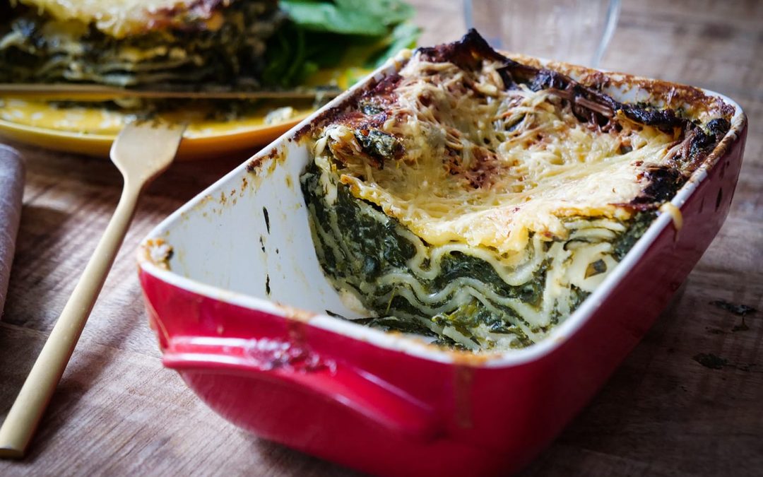 Lasagnes végétariennes – Épinard et feta