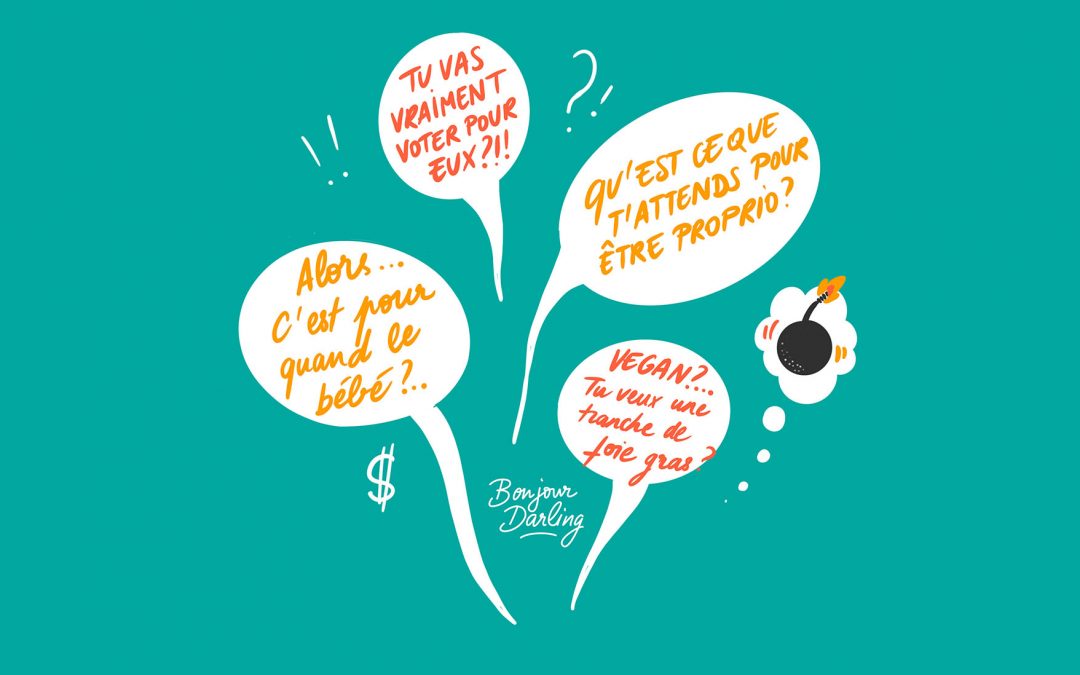 Guide de survie pour affronter les repas de fêtes en famille