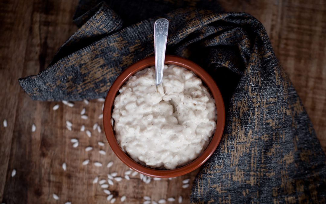 Riz au lait à la vanille