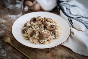Recette facile de risotto au champignon