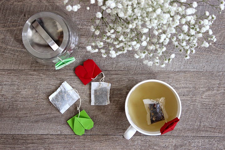Des sachets de thé en origami - Marie Claire