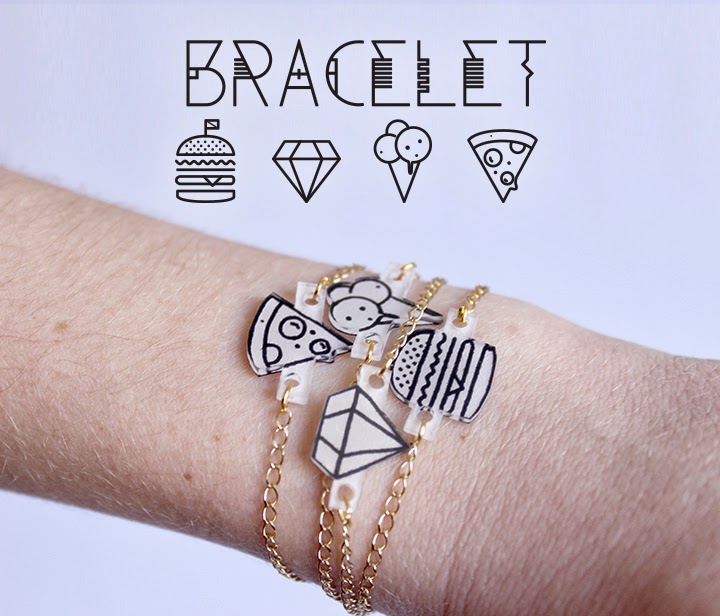 DIY Bracelet en plastique dingue