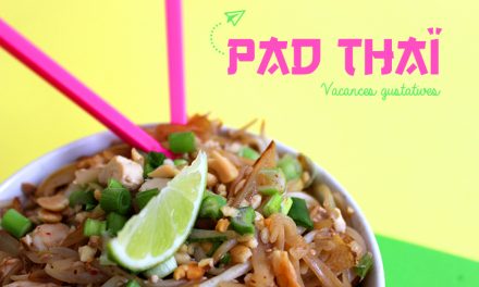 Pad Thaï au tofu #RecetteVoyage