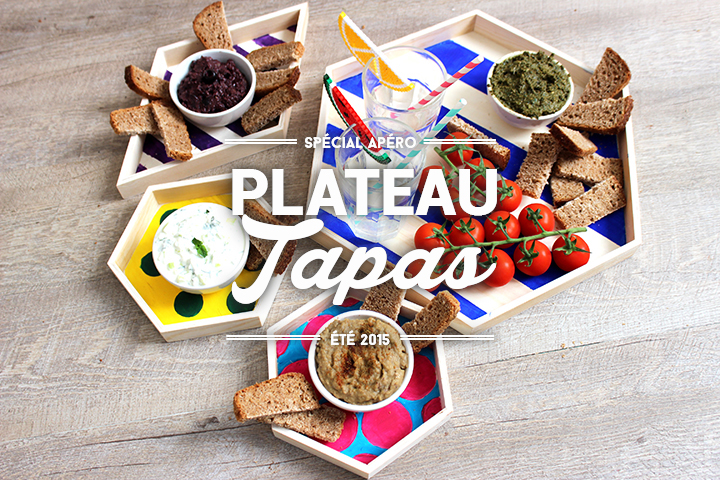 DIY Plateau apéritif estival