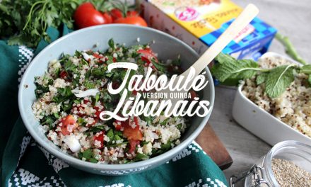 Taboulé libanais au Quinoa